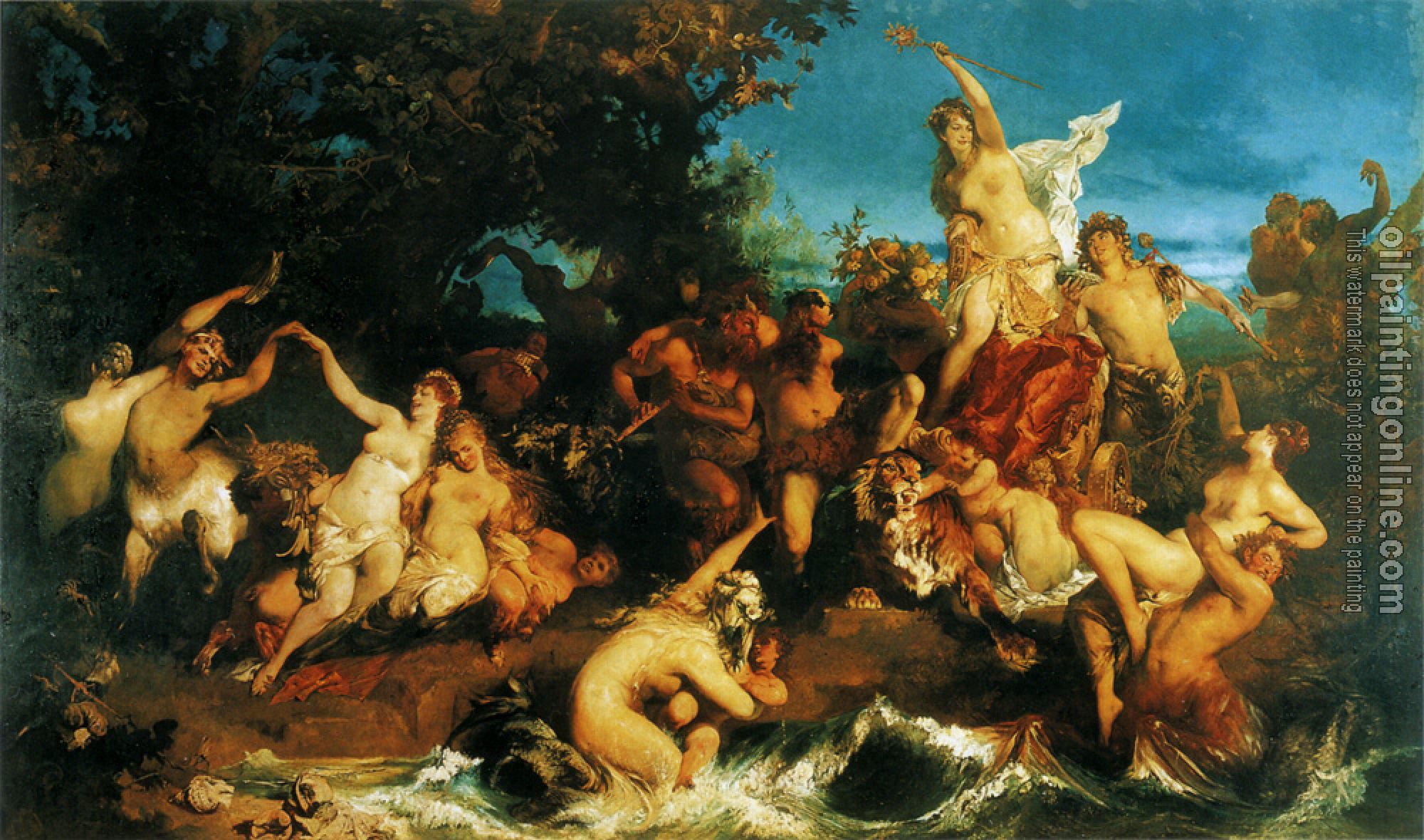 Hans Makart - der triumph der ariadne